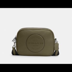 NWT 
Coach Dempsey Camera Bag with patch crossbody bag